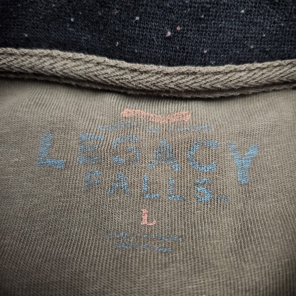 Legacy Falls Outfitters Large Long Sleeve Layered T-Shirt Deer Buck Y2k Hunting - Picture 6 of 7